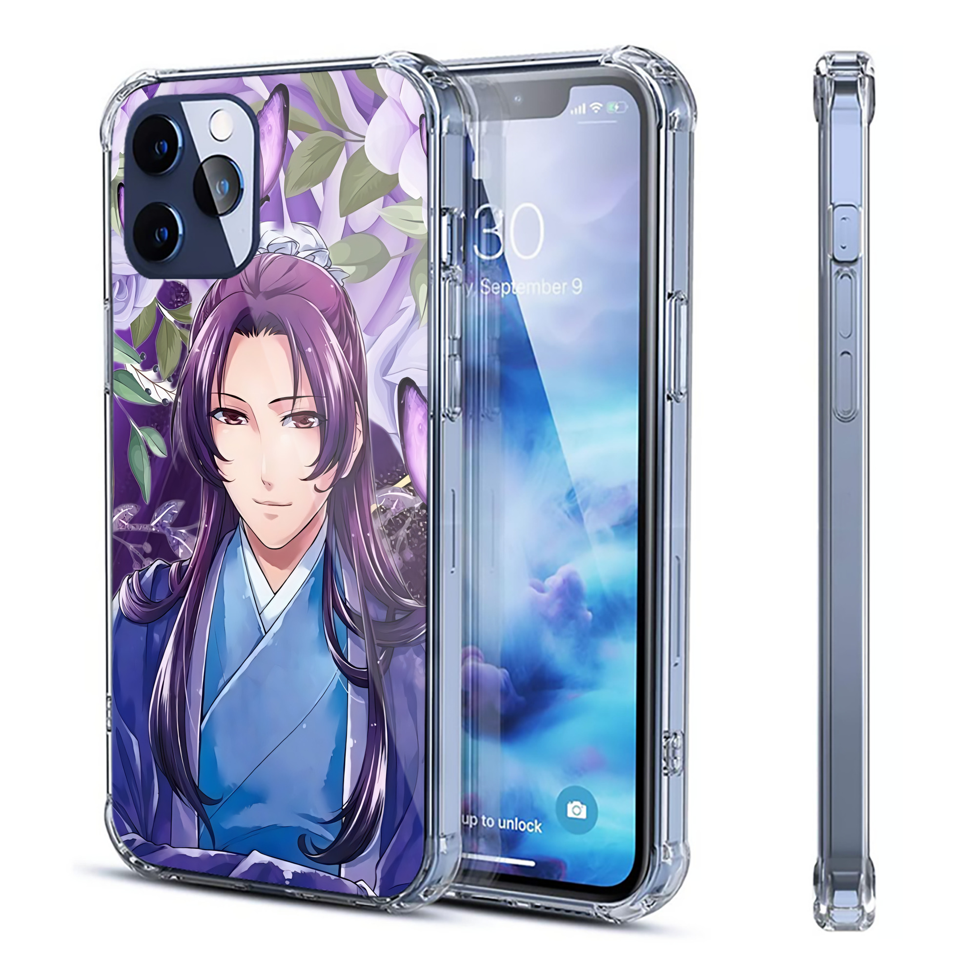 （画像用） 薬屋のひとりごと The Apothecary Diaries 【iPhone 12シリーズ対応】透明スマホケース（クリアソフトケース）